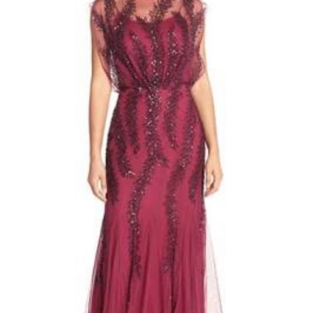 Aiden Mattox beaded long dress